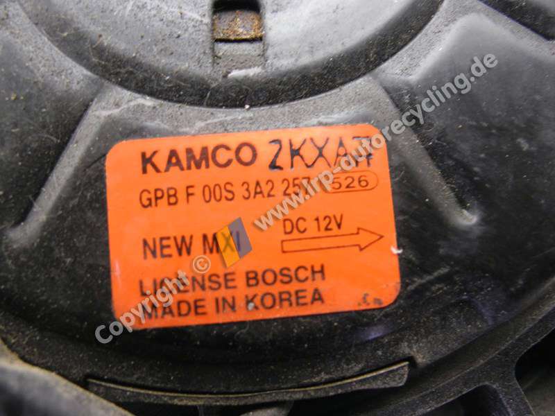 Hyundai Atos MX Elektrolüfter mit Zarge 2538605500 KAMCO ohne Klima BJ2004